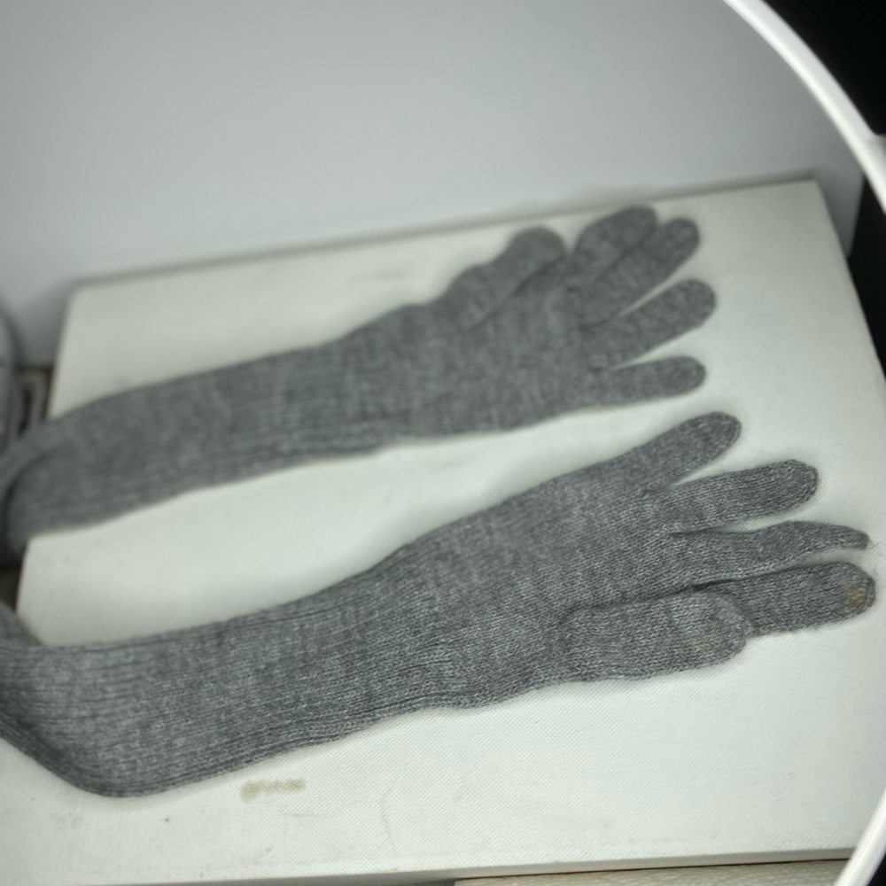 Long wool gloves - Picture 3 of 4